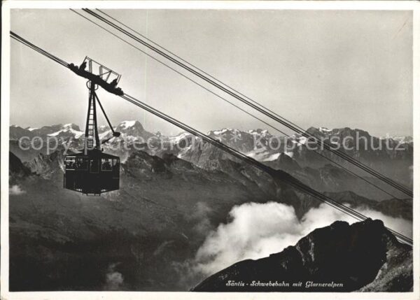 Seilbahn Säntis Glarneralpen