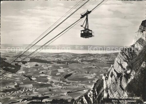 Seilbahn Säntis Bodensee