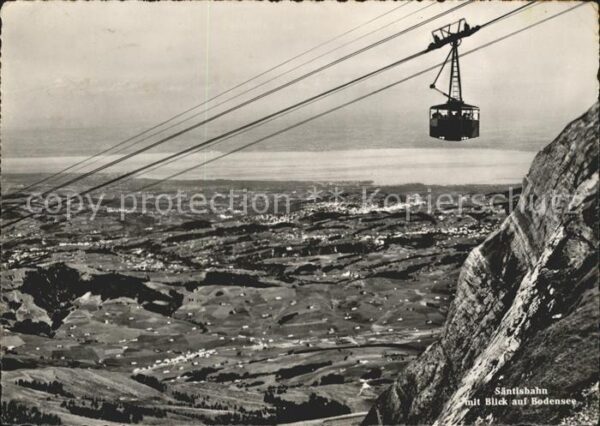 Seilbahn Säntis Bodensee