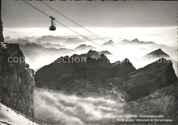 Seilbahn Säntis Glärnisch Berneralpen