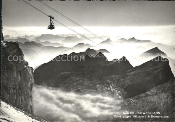 Seilbahn Säntis Glärnisch Berneralpen