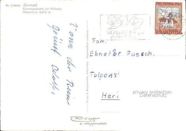 Zahnradbahn Gornergratbahn Riffelalp Zermatt Matter – Bild 2