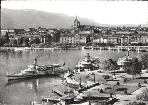 Dampfer Seitenrad Geneve