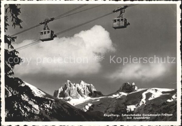 Seilbahn Gerschnialp-Trübsee Engelberg Spannörte