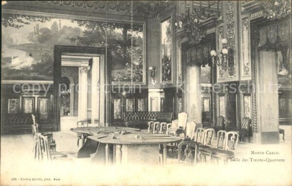 Monte-Carlo Casino Salle des Trente Quarante