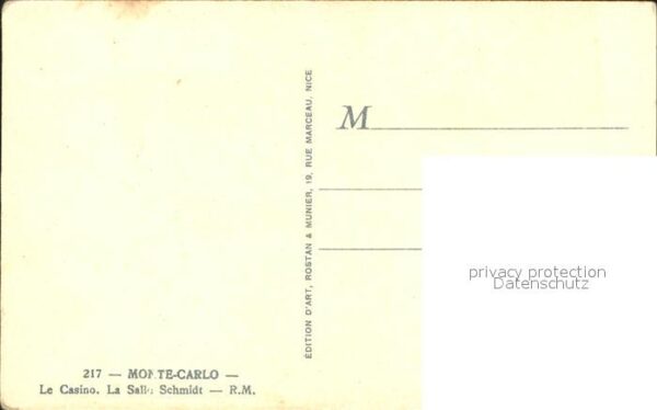 Monte-Carlo Casino Salle Schmidt – Bild 2