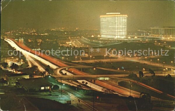 Los Angeles California Downtown view from Union Oil Building H