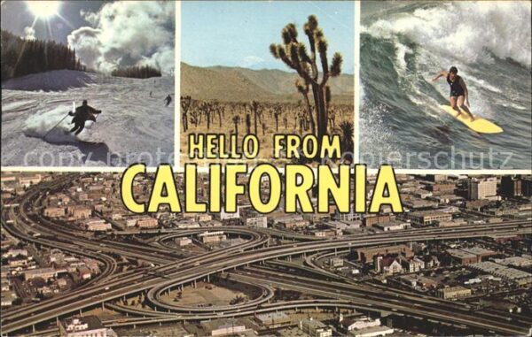 San Francisco California Snow cap mountains Ski Resort Desert in