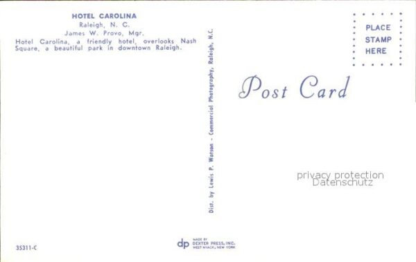 Raleigh North Carolina Hotel Carolina – Bild 2