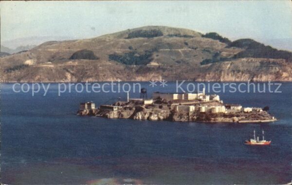 San Francisco California Alcatraz Island The Rock