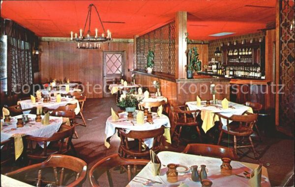 Poughkeepsie New York Dorchester Motor Lodge Restaurant