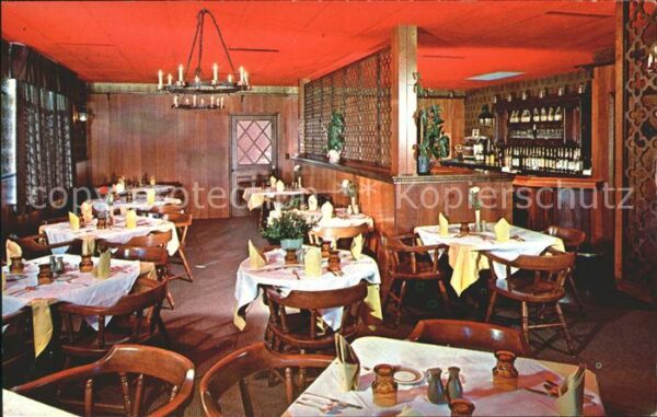 Poughkeepsie New York Dorchester Motor Lodge Restaurant