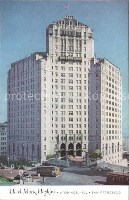 San Francisco California Hotel Mark Hopkins