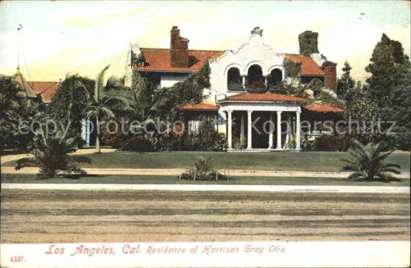 Los Angeles California Residence of Harrison Gray Otis