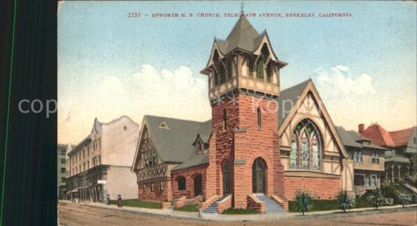 Berkeley California Epworth Methodist Church Telegraph Aven