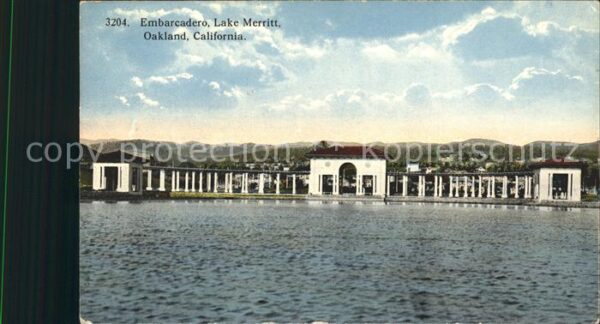 Oakland California Embarcadero Lake Merritt