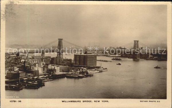 New York City Williamsburg Bridge