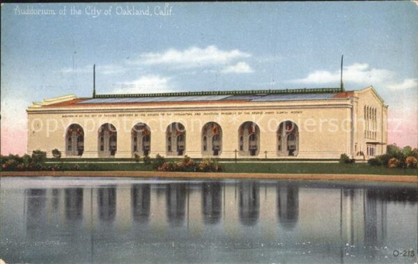 Oakland California Auditorium