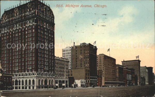 Chicago Illinois Michigan Avenue