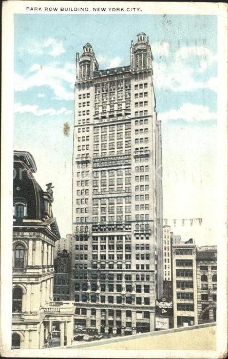 New York City Park Row Building