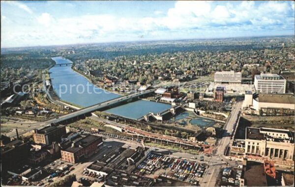 Rochester New York Panoramic view as seen from Xerox Squar