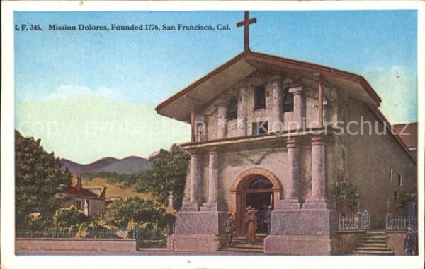 San Francisco California Mission Dolores 18th Century