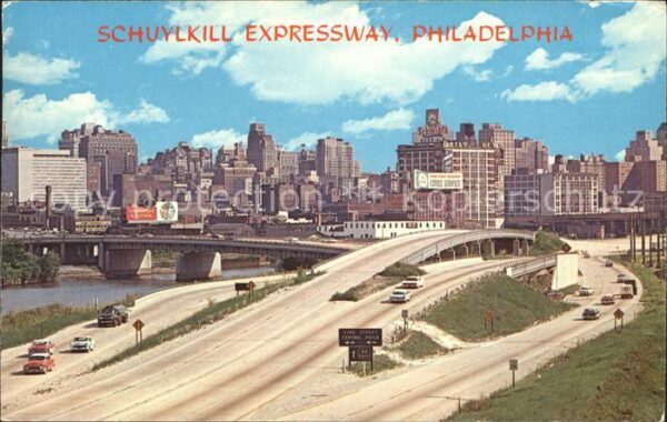 Philadelphia Pennsylvania Schuylkill Expressway Freeway Bridge Do