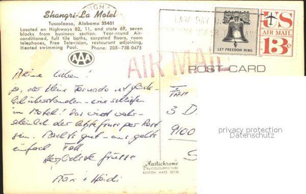 Tuscaloosa Shangri La Motel – Bild 2