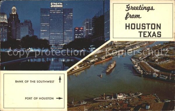 Houston  Texas USA Bank of the Southwest Port