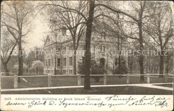 Rock Island Illinois Administration Building at Rock Island
