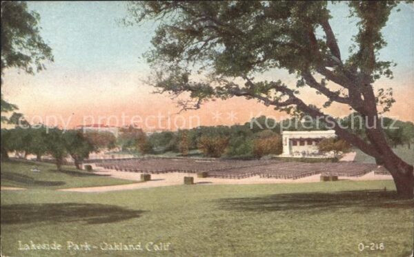 Oakland California Lakeside Park