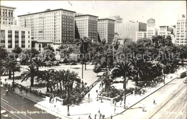 Los Angeles California Pershing Square