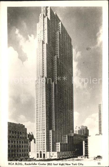 New York City RCA Building Rockefeller Center