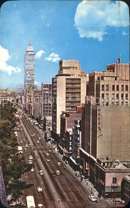 Mexico City Avenida Juarez Broadway of the City