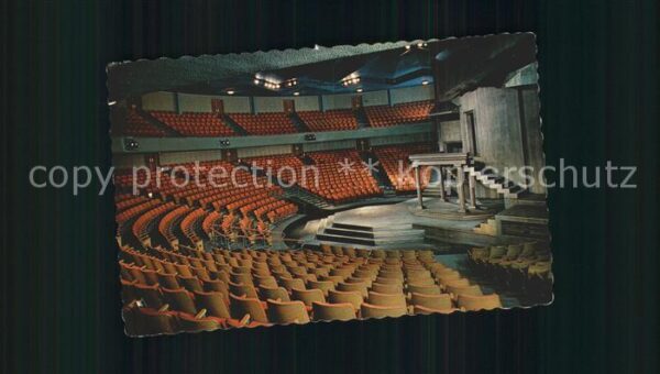 Stratford Ontario Auditorium and Stage of Festival Theatr