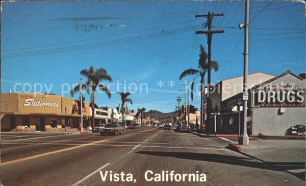 Vista California Street scene