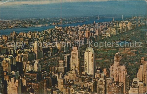 New York City View from Empire State Building Central