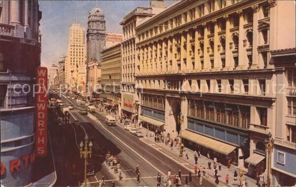 San Francisco California Market Street