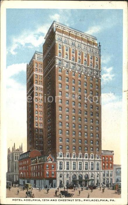 Philadelphia Pennsylvania Hotel Adelphia