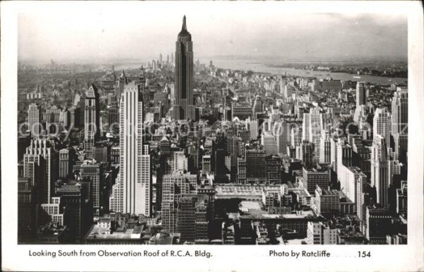 New York City Looking south from Observation Roof of