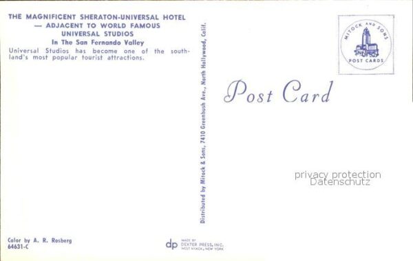 San Francisco California Sheraton Universal Hotel San Fernando V – Bild 2