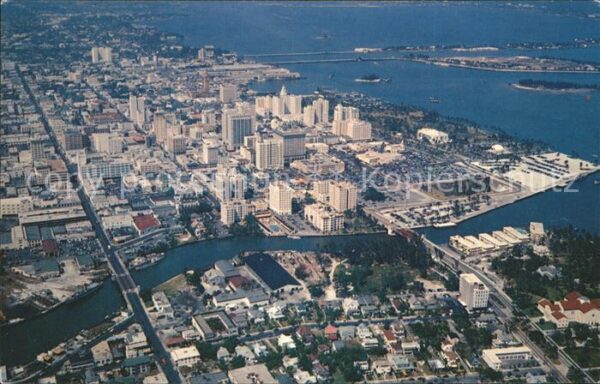 Miami Florida Aerial view