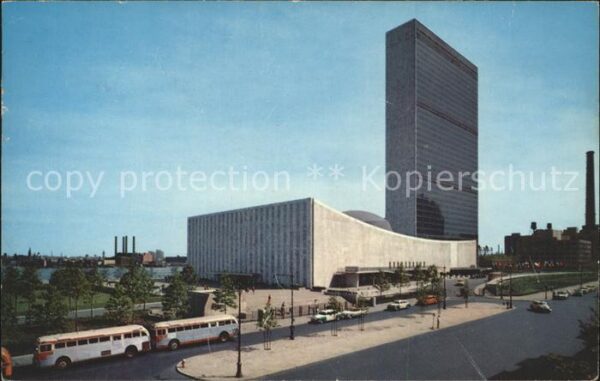 New York City United Nations Buildings
