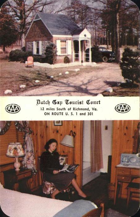 Richmond Virginia Dutch Cap Tourist Court Colonial Cottag