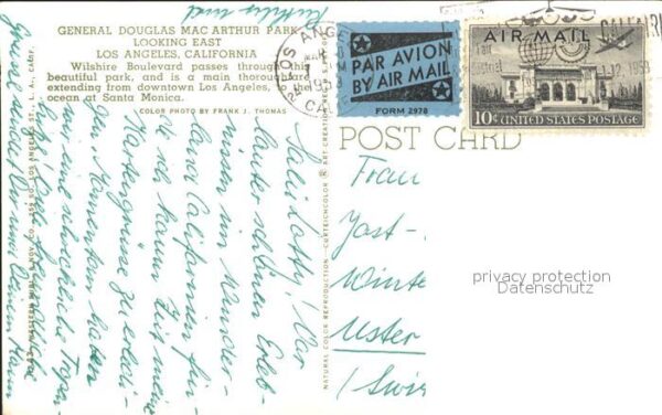 Los Angeles California General Doublas Mac Arthur Park Lake – Bild 2