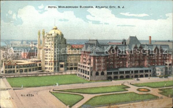 Atlantic City New Jersey Hotel Marlborough Blenheim