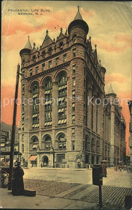 Newark New Jersey Prudential Life Building