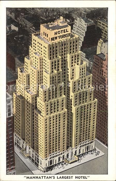 New York City Hotel New Yorker Manhattans largest hot