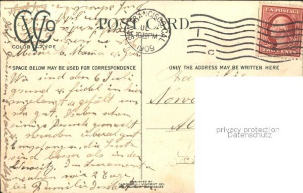 San Francisco California Montgomery Street Mills Union Trust Fir – Bild 2