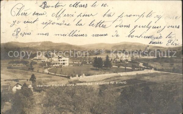 Boonton View from Firemen's Home